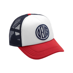Pill Trucker - Red Navy