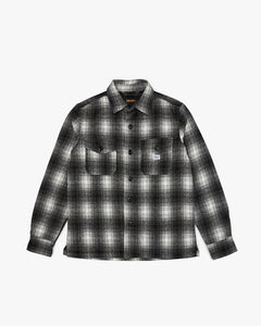 Marcus Check Shirt - Grey Plaid