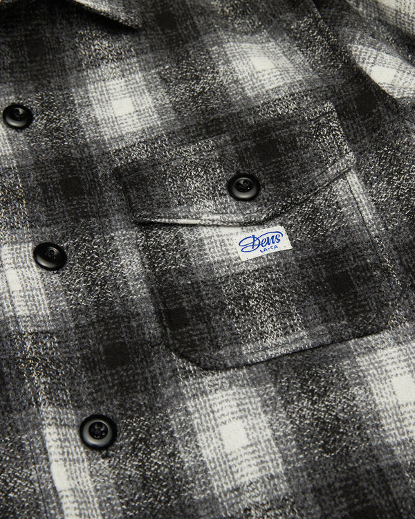 Marcus Check Shirt - Grey Plaid