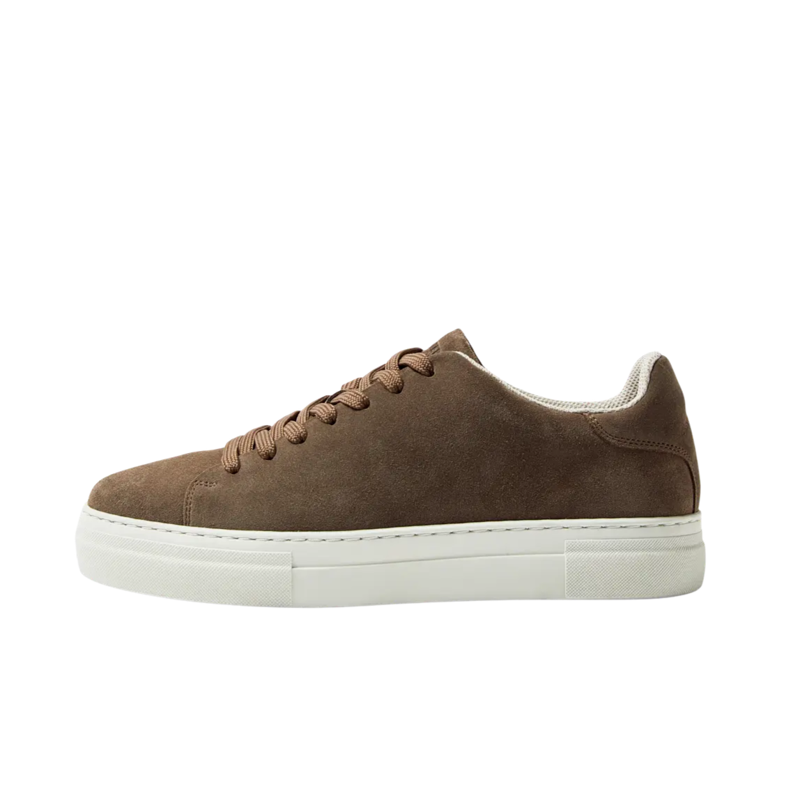 David Chunky Suede Sneaker - Almondine