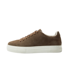 David Chunky Suede Sneaker - Almondine