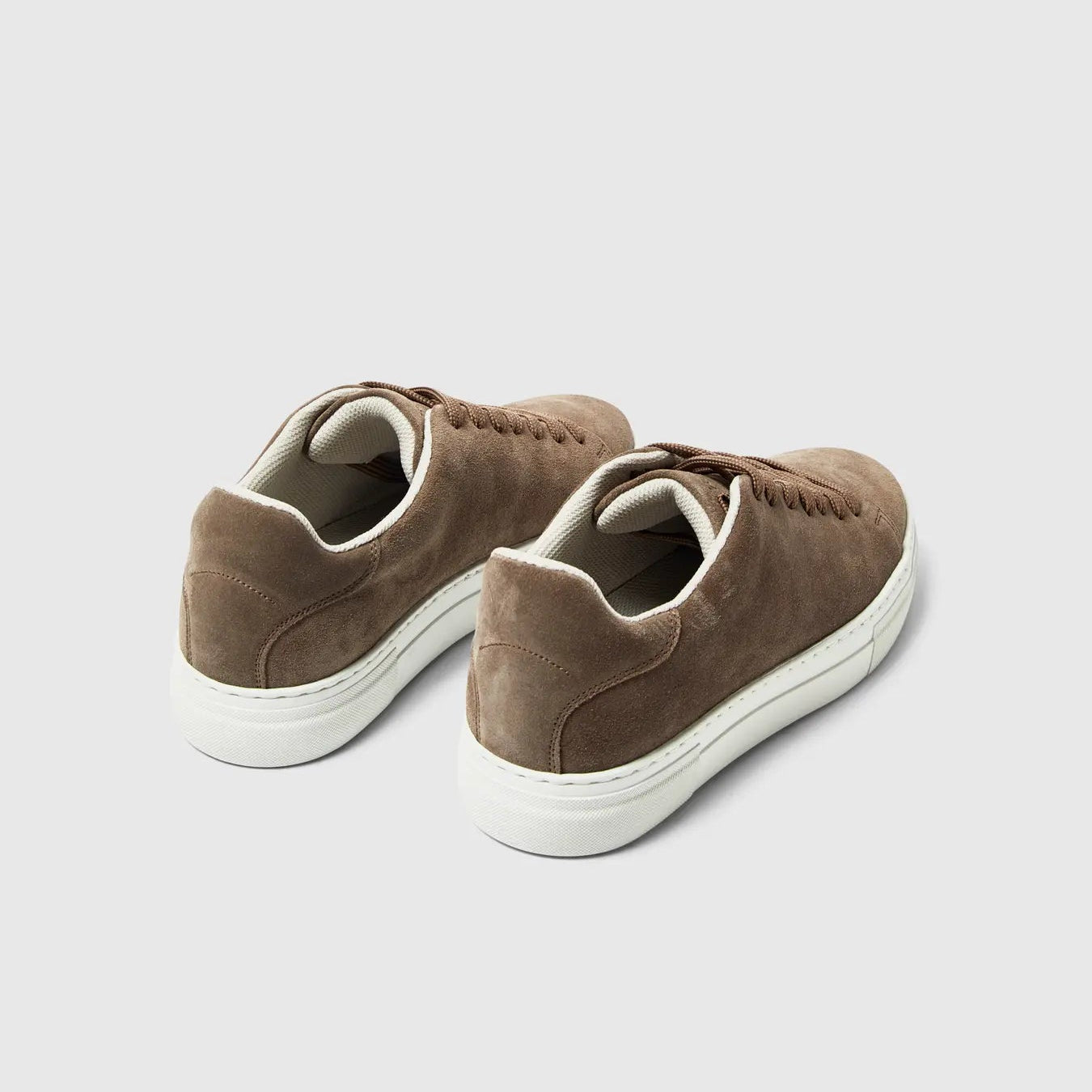 David Chunky Suede Sneaker - Almondine