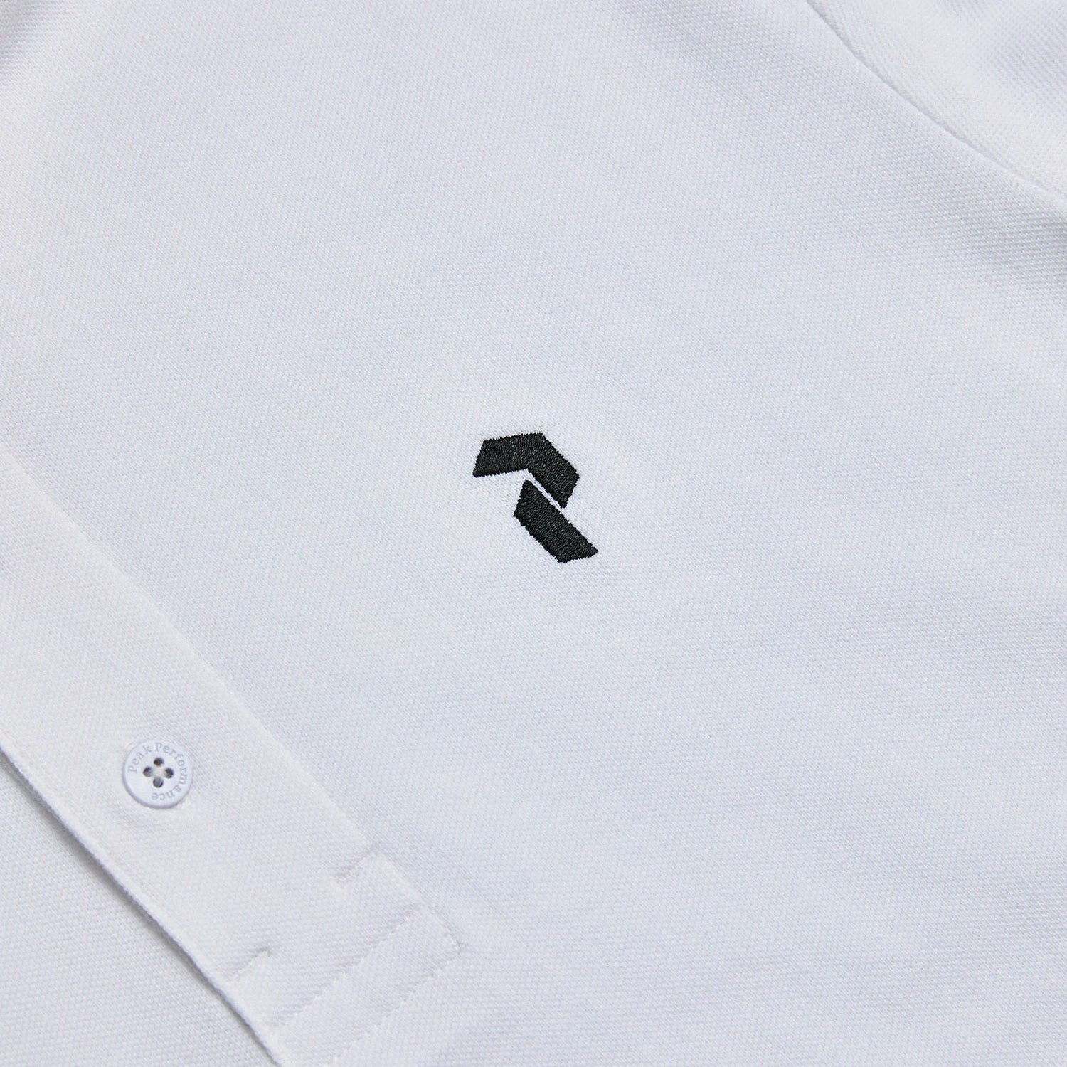 Classic Cotton Polo - White