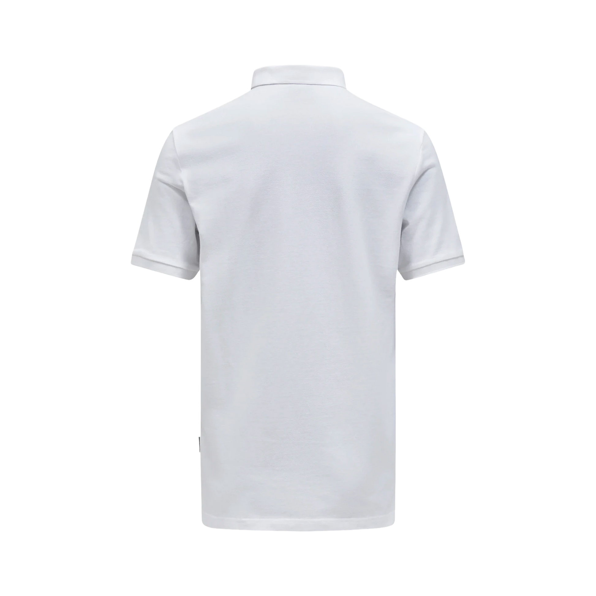 Classic Cotton Polo - White