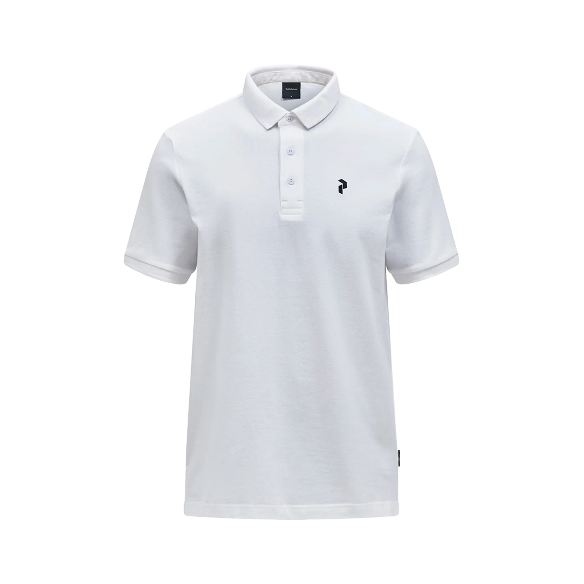 Classic Cotton Polo - White