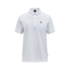 Classic Cotton Polo - White