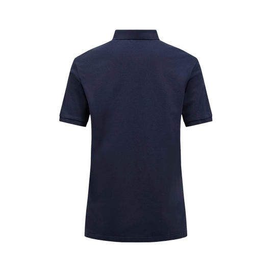 Classic Cotton Polo - Blue Shadow