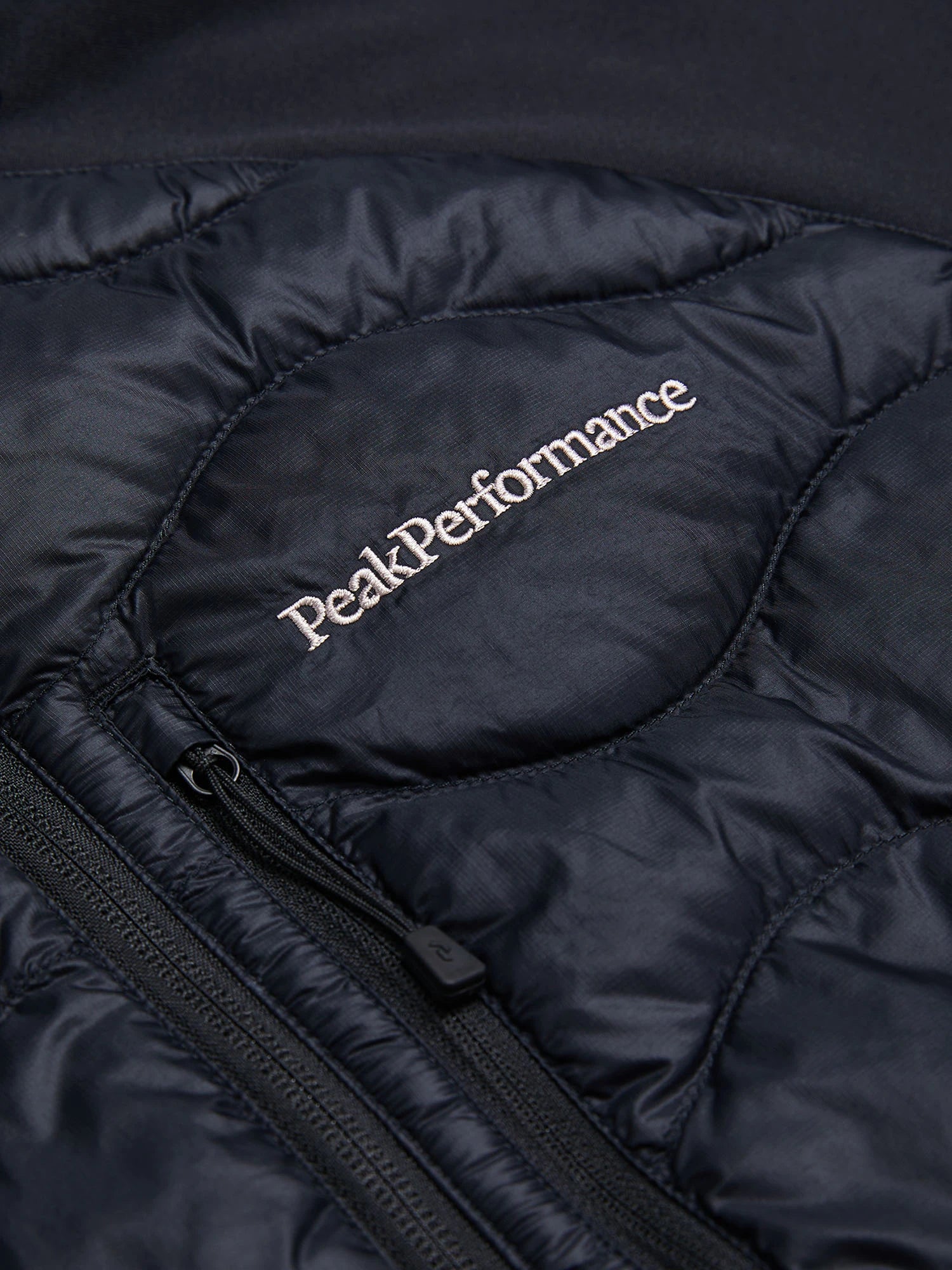 Helium Down Hybrid Hood - Black
