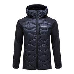 Helium Down Hybrid Hood - Black