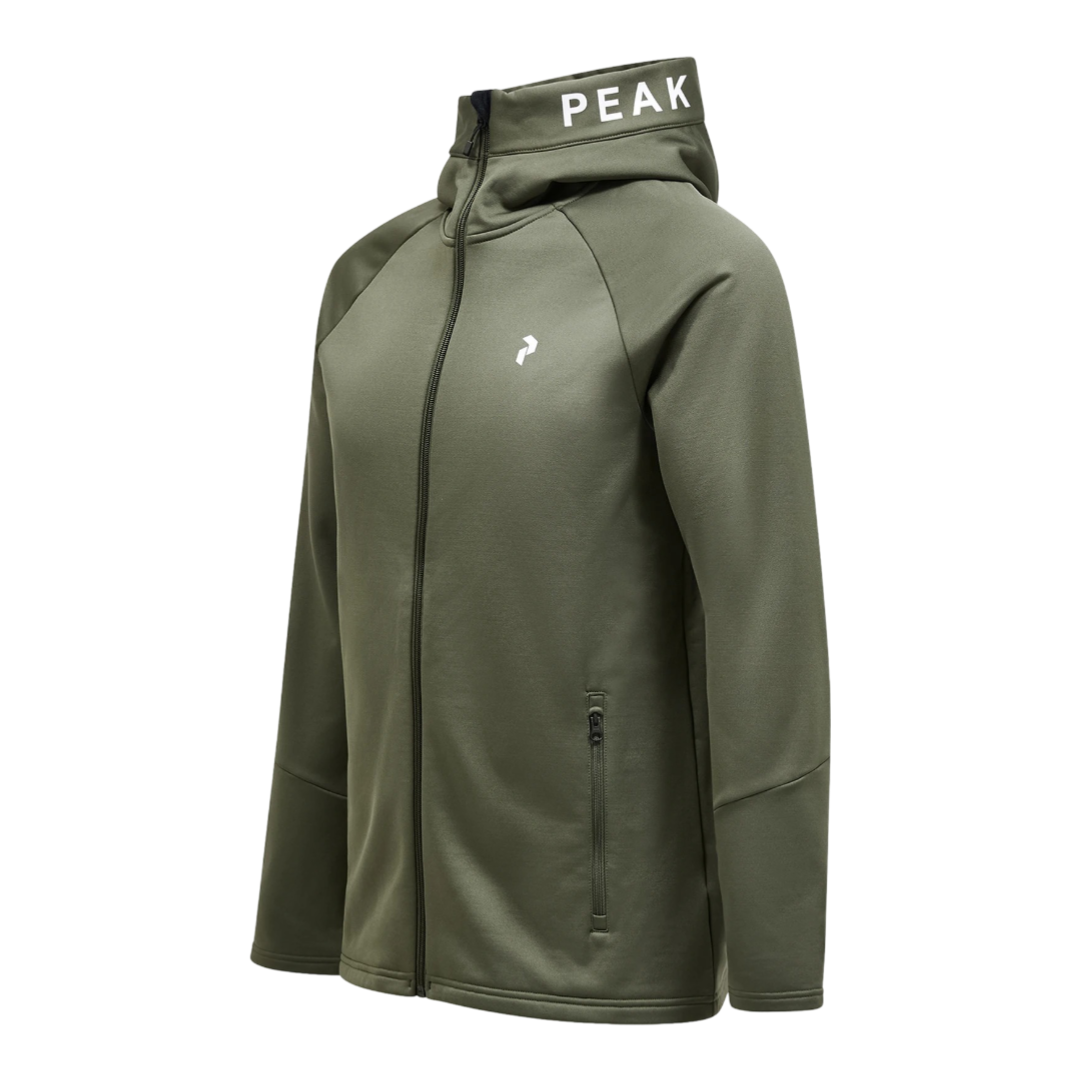 Rider Zip Hood - Pine Needle/Pine Needle