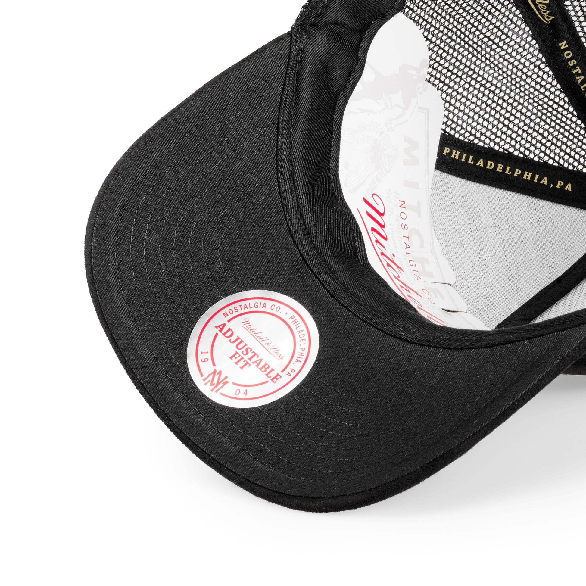 Suede Trucker Brooklyn Nets - Black