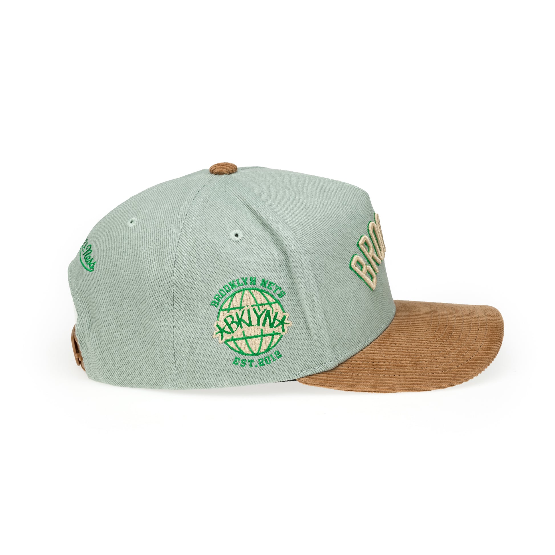 Minted Pro Crown Brooklyn Nets - Grey/Brown