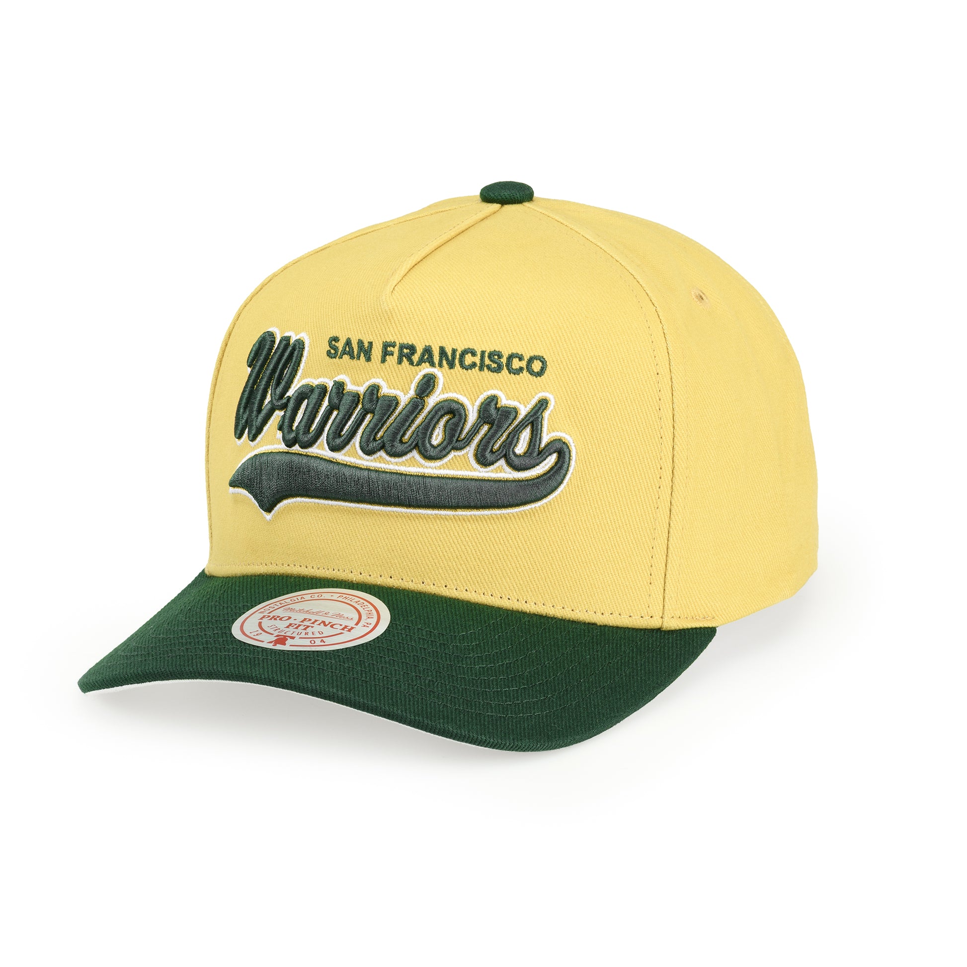 Harvest Gold Pro Crown Golden State Warriors - Gold/Green