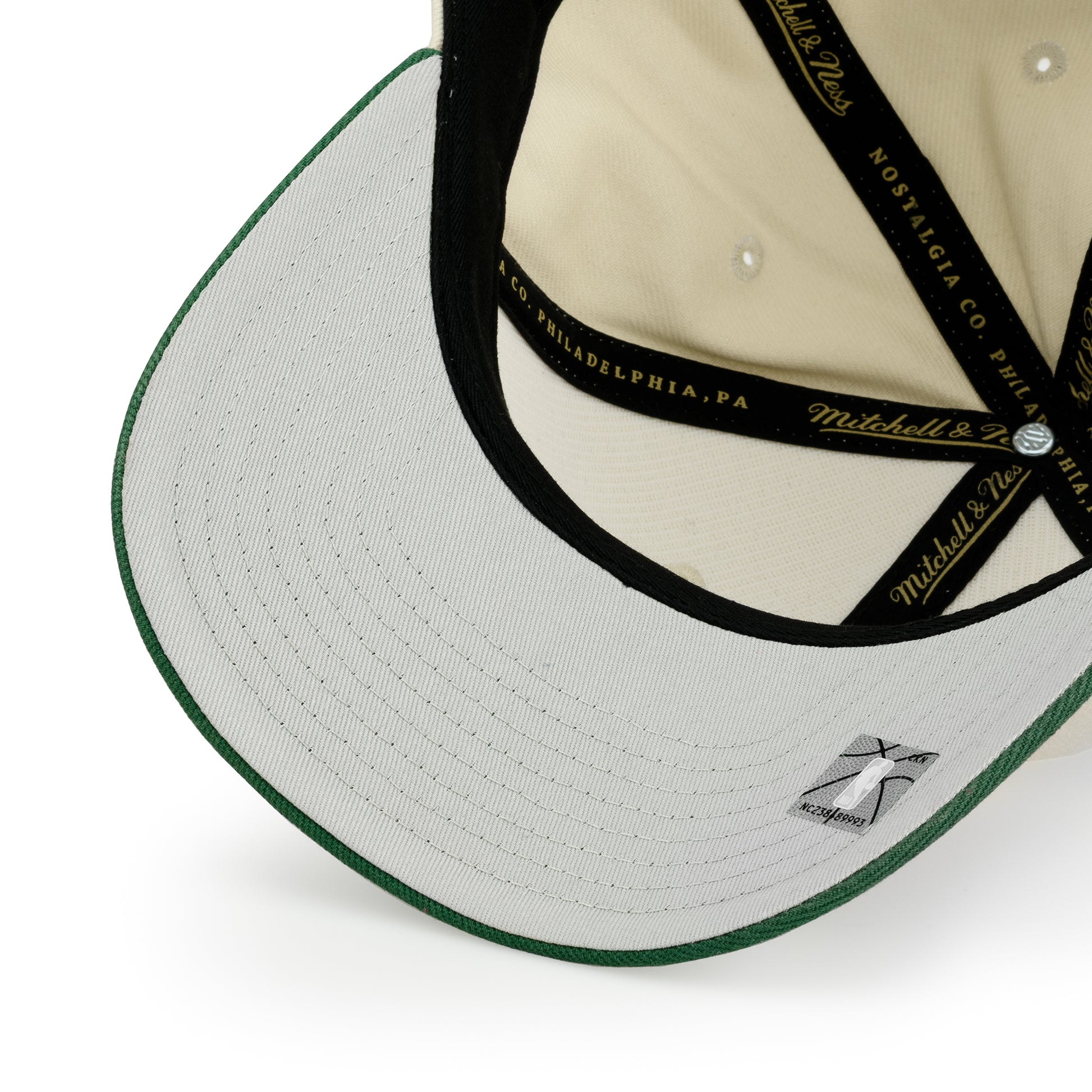 Green Orange Pro Crown Brooklyn Nets - Cream/Green