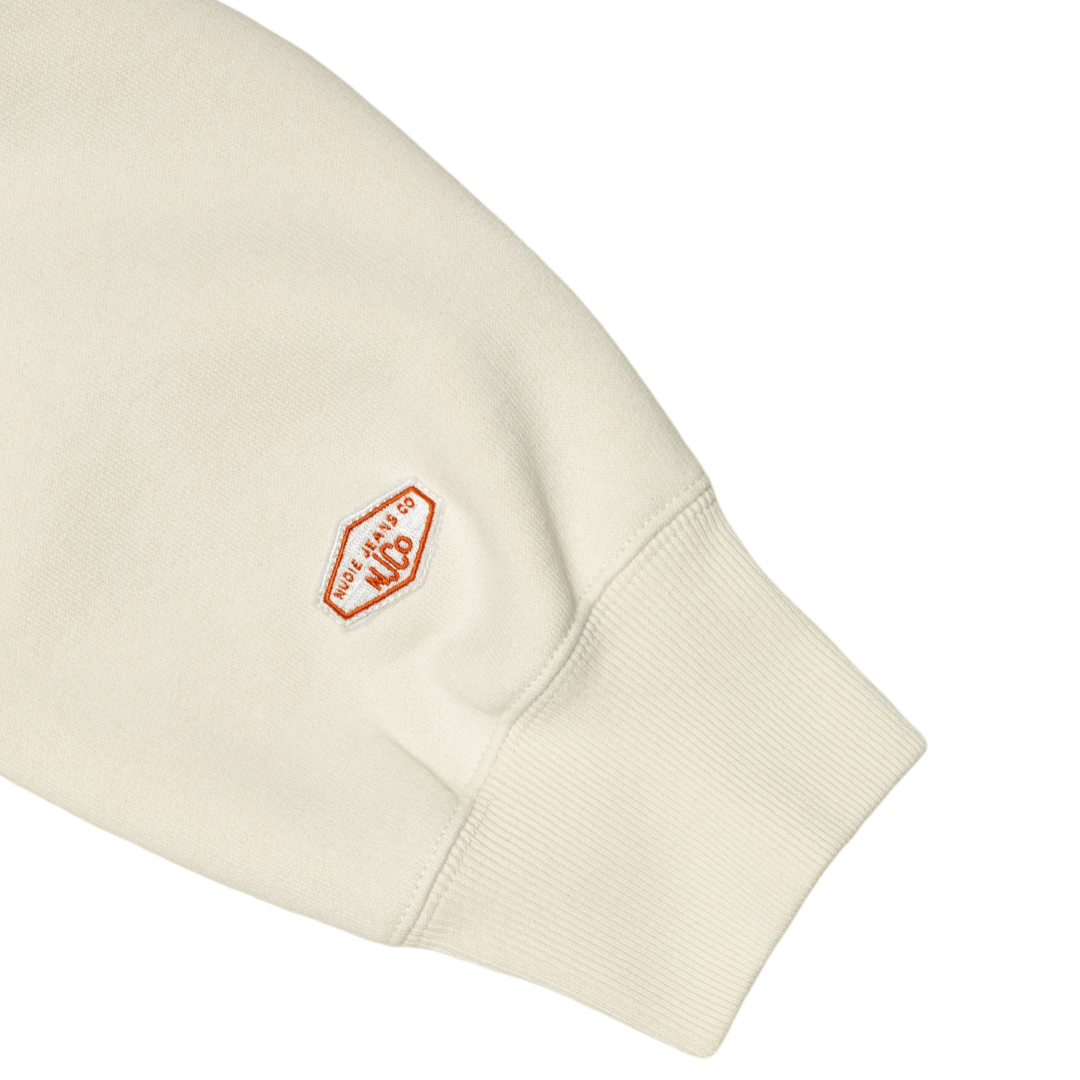 Hasse Crew Neck Sweatshirt - Ecru