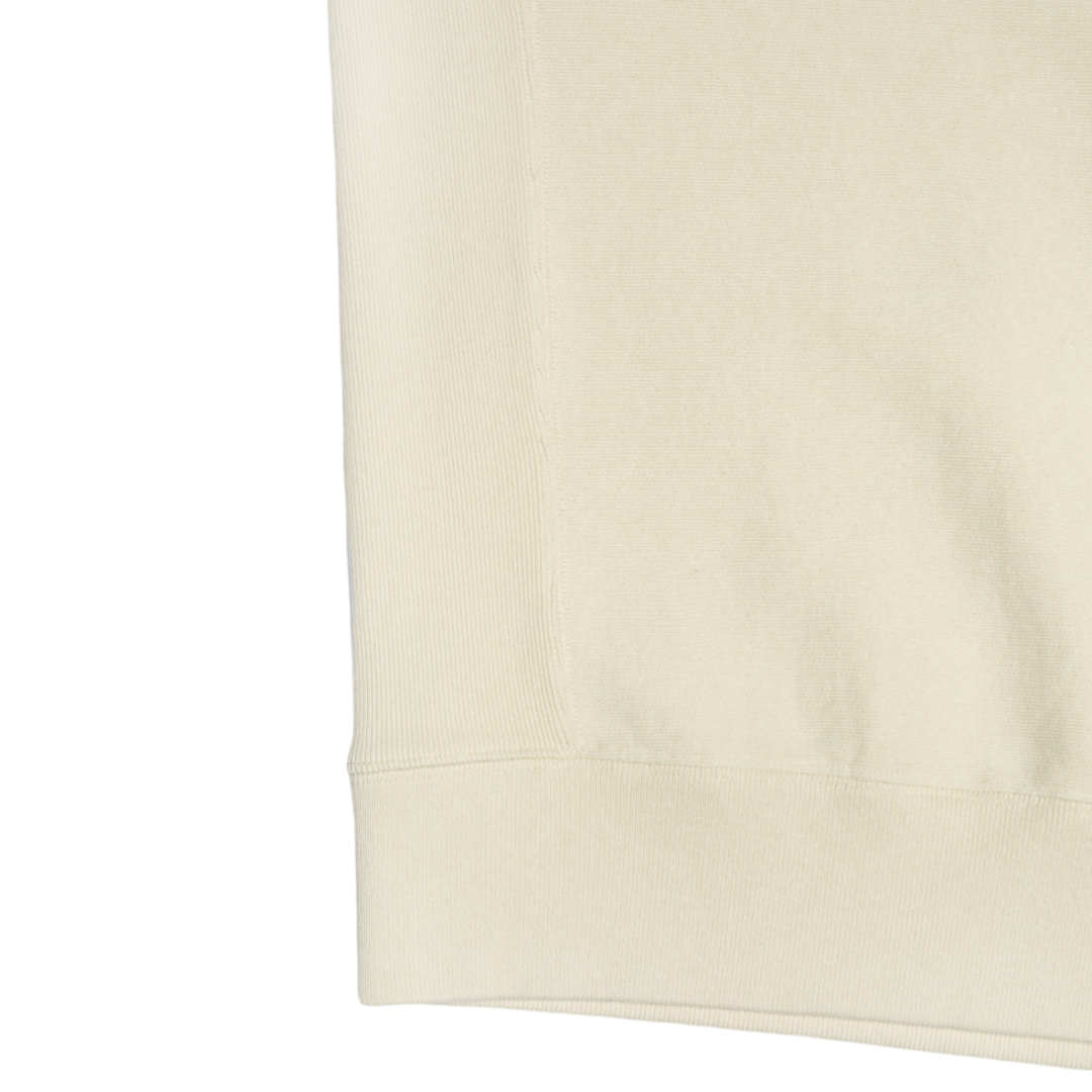 Hasse Crew Neck Sweatshirt - Ecru