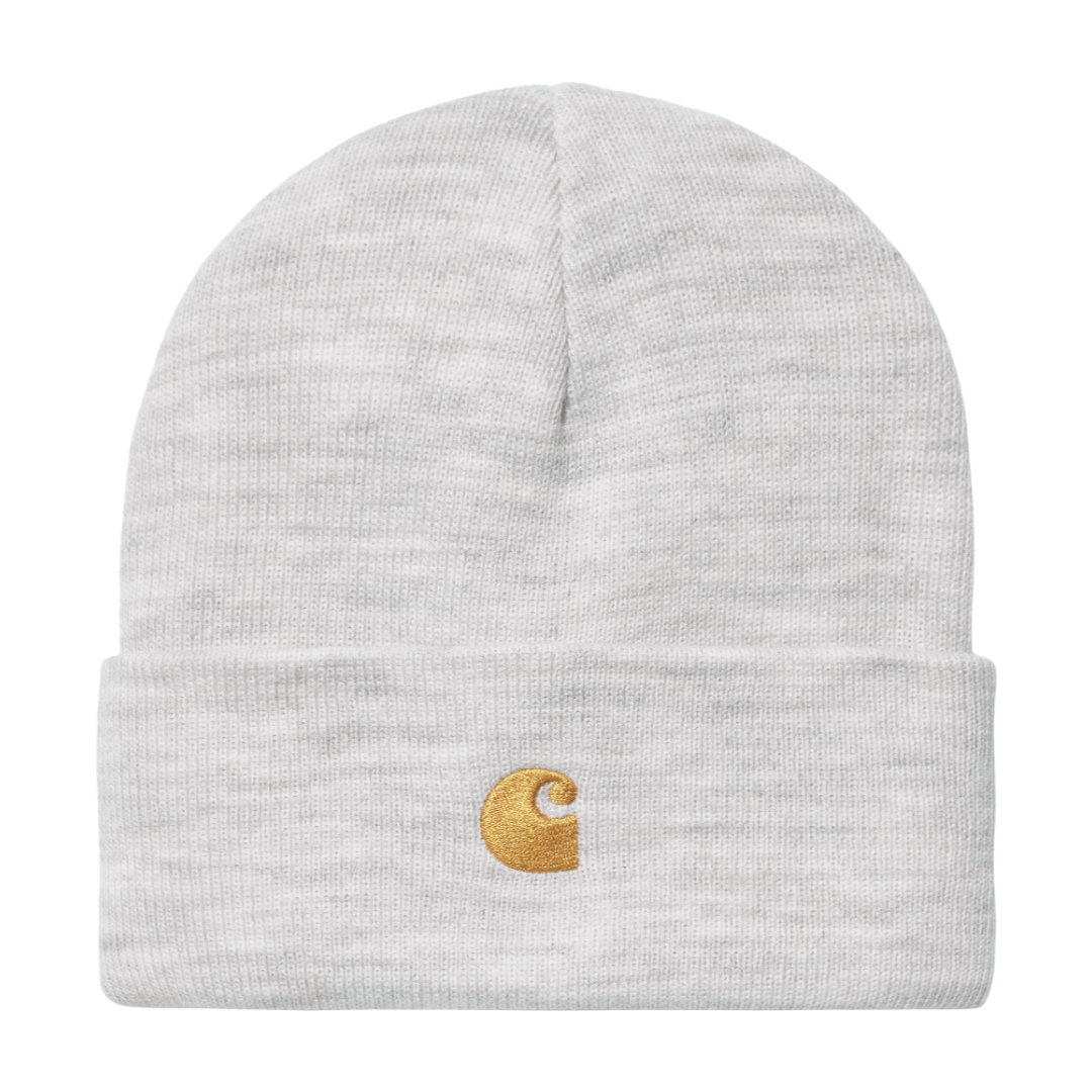 Chase Beanie - Ash Heather/Gold