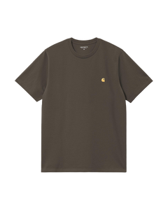 S/S Chase T-Shirt - Shungite/Gold
