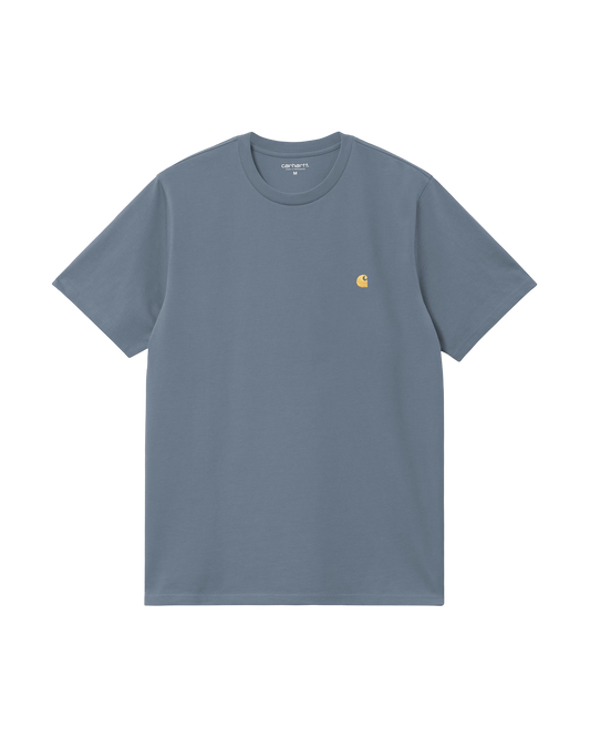 S/S Chase T-Shirt - Icesheet/Gold