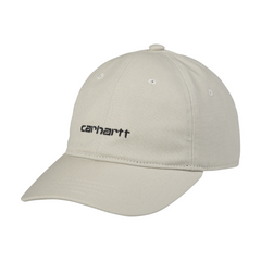 Canvas Script Cap - White/Black