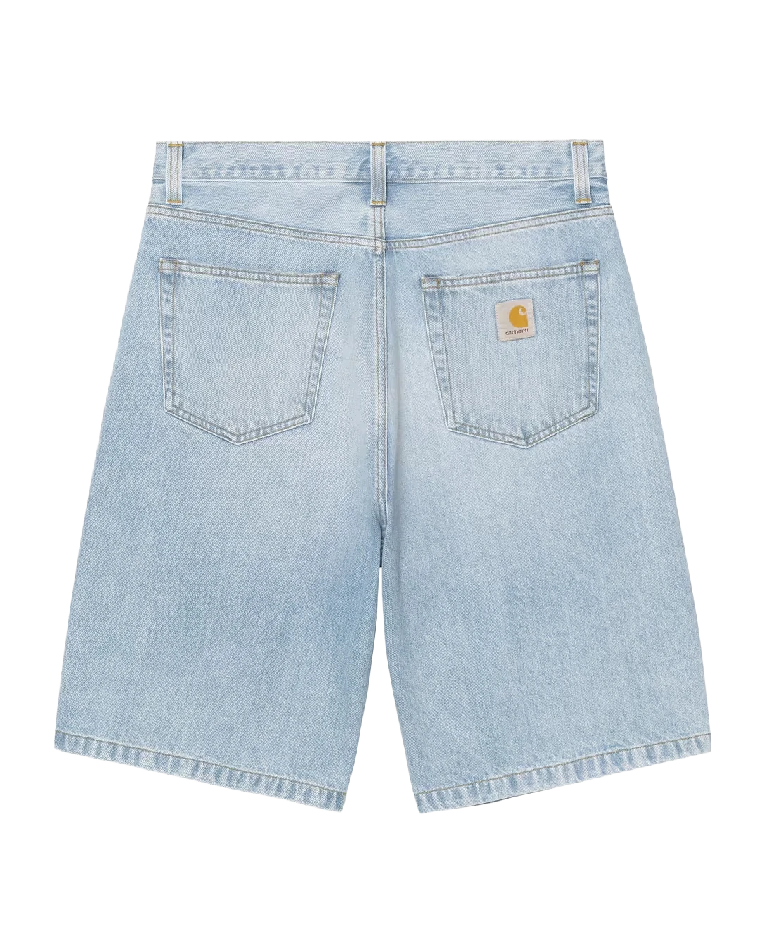 Landon Short - Blue Heavy Worn Bleached