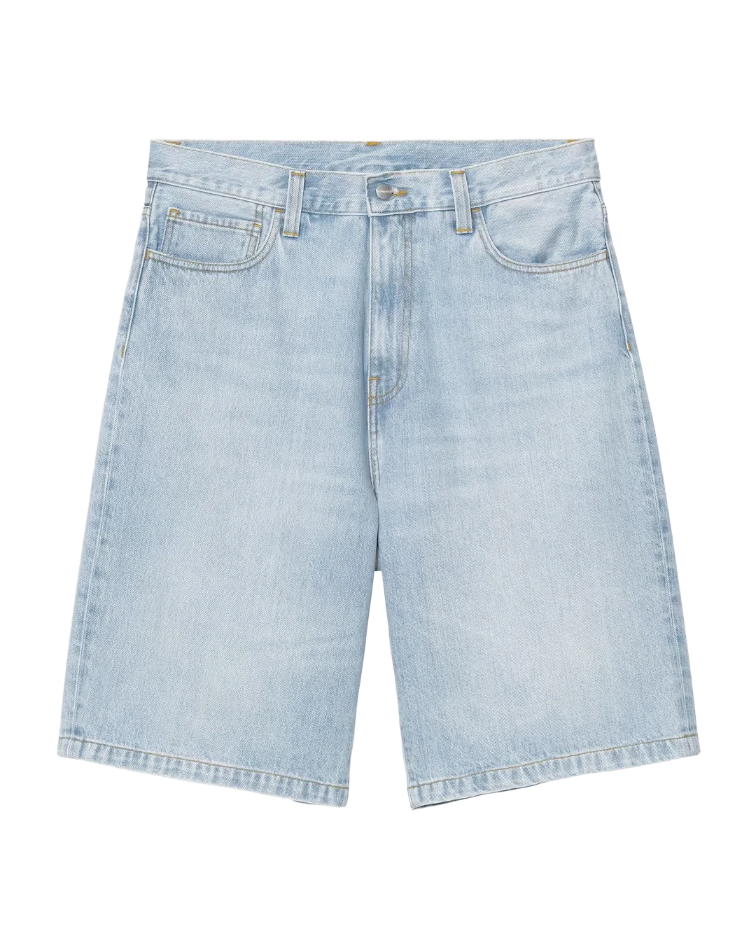 Landon Short - Blue Heavy Worn Bleached