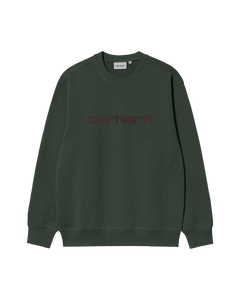 Carhartt Sweat - DarkScarab/Palisander