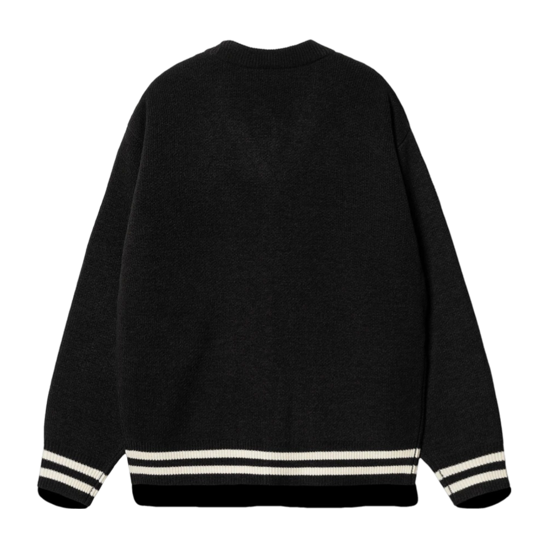 Brown Ducks Cardigan - Black/Wax