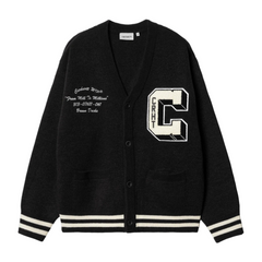 Brown Ducks Cardigan - Black/Wax