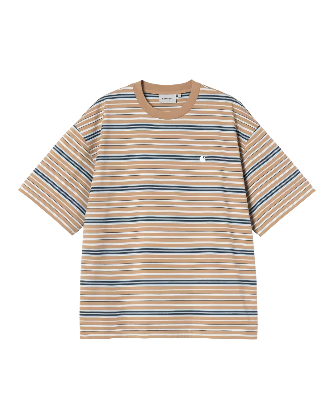 S/S Zane T-Shirt - Zane Stripe Peanut