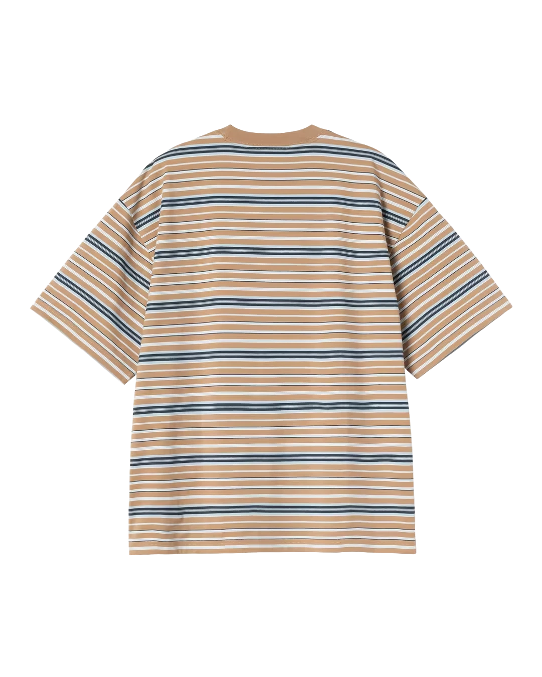 S/S Zane T-Shirt - Zane Stripe Peanut
