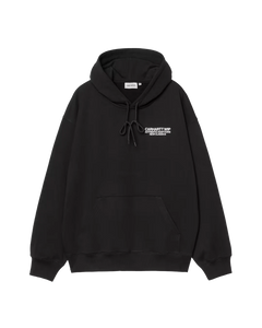Hooded Sean Hamilton Sweat - Black