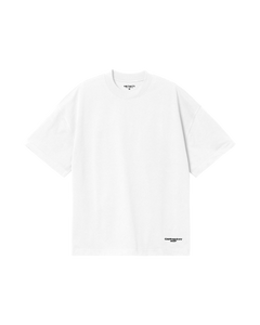S/S Chapter Script T-Shirt - White/Black