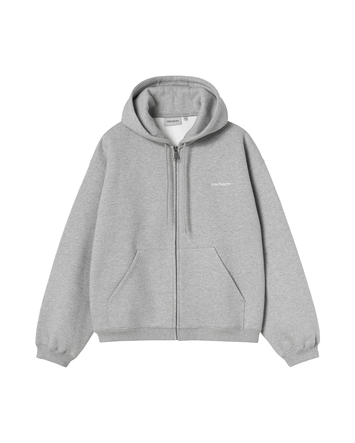 Hooded Ebbert Jacket - GreyHeather/White