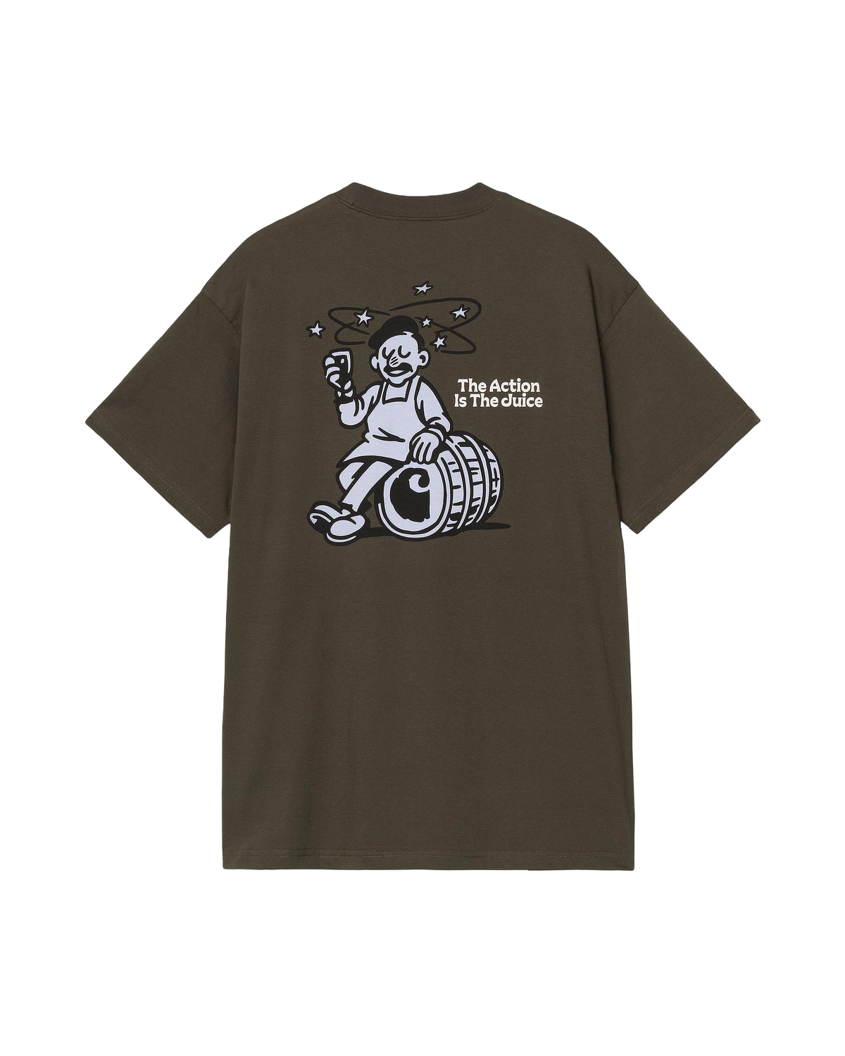 S/S Grape Picker T-Shirt - Cypress