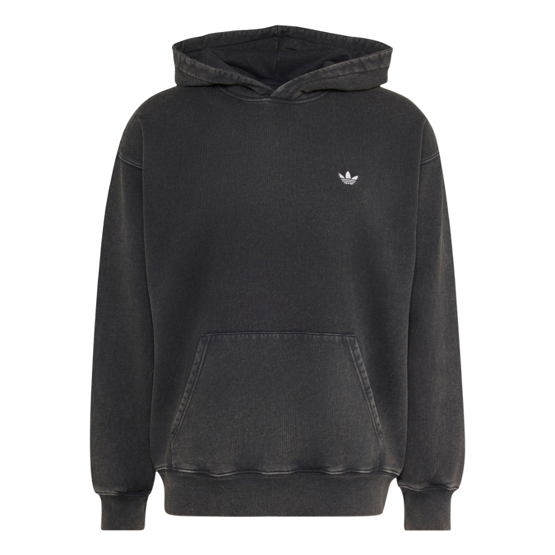 Essential Washed Hood - Black