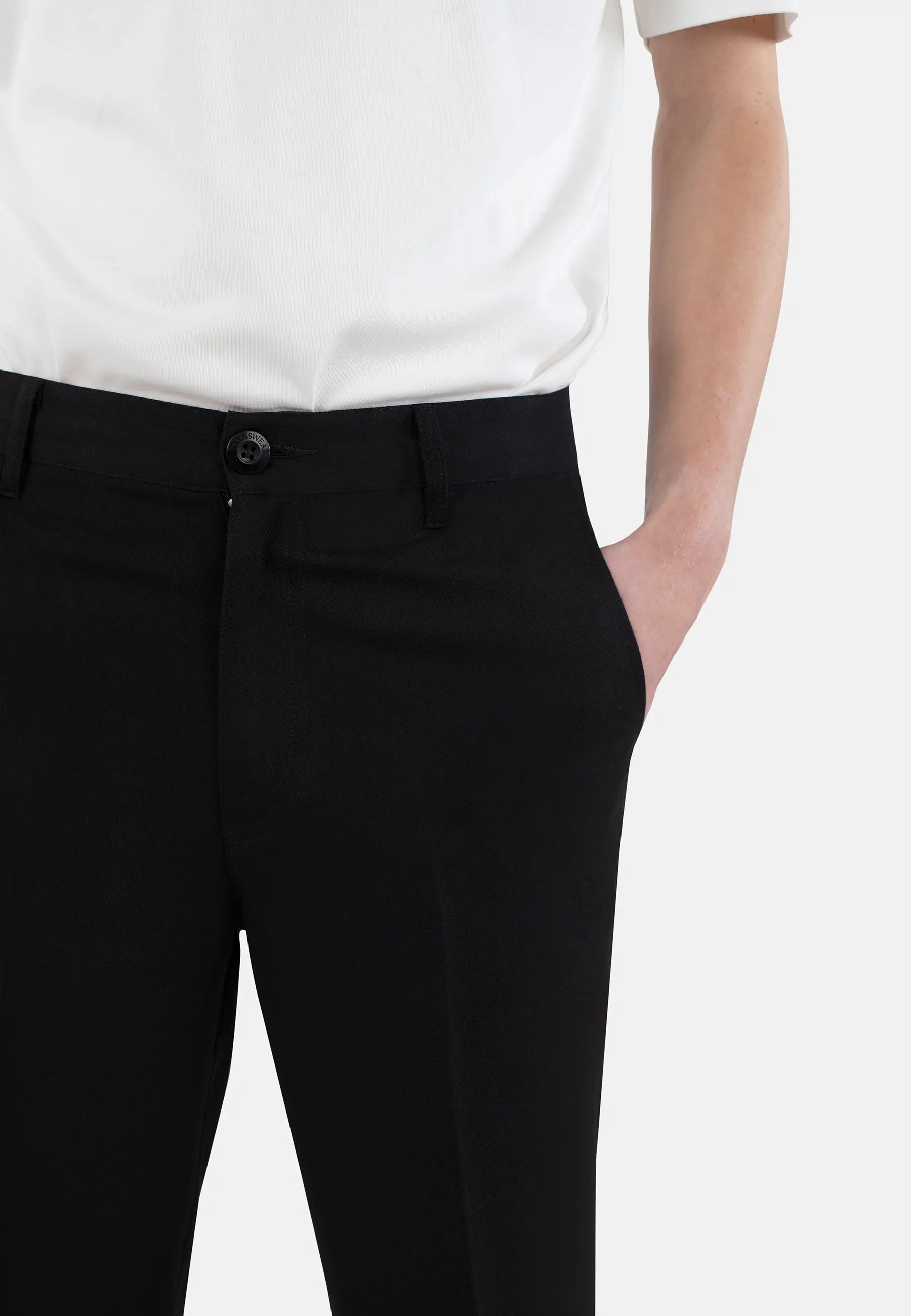 Landon Suit Trousers - Black