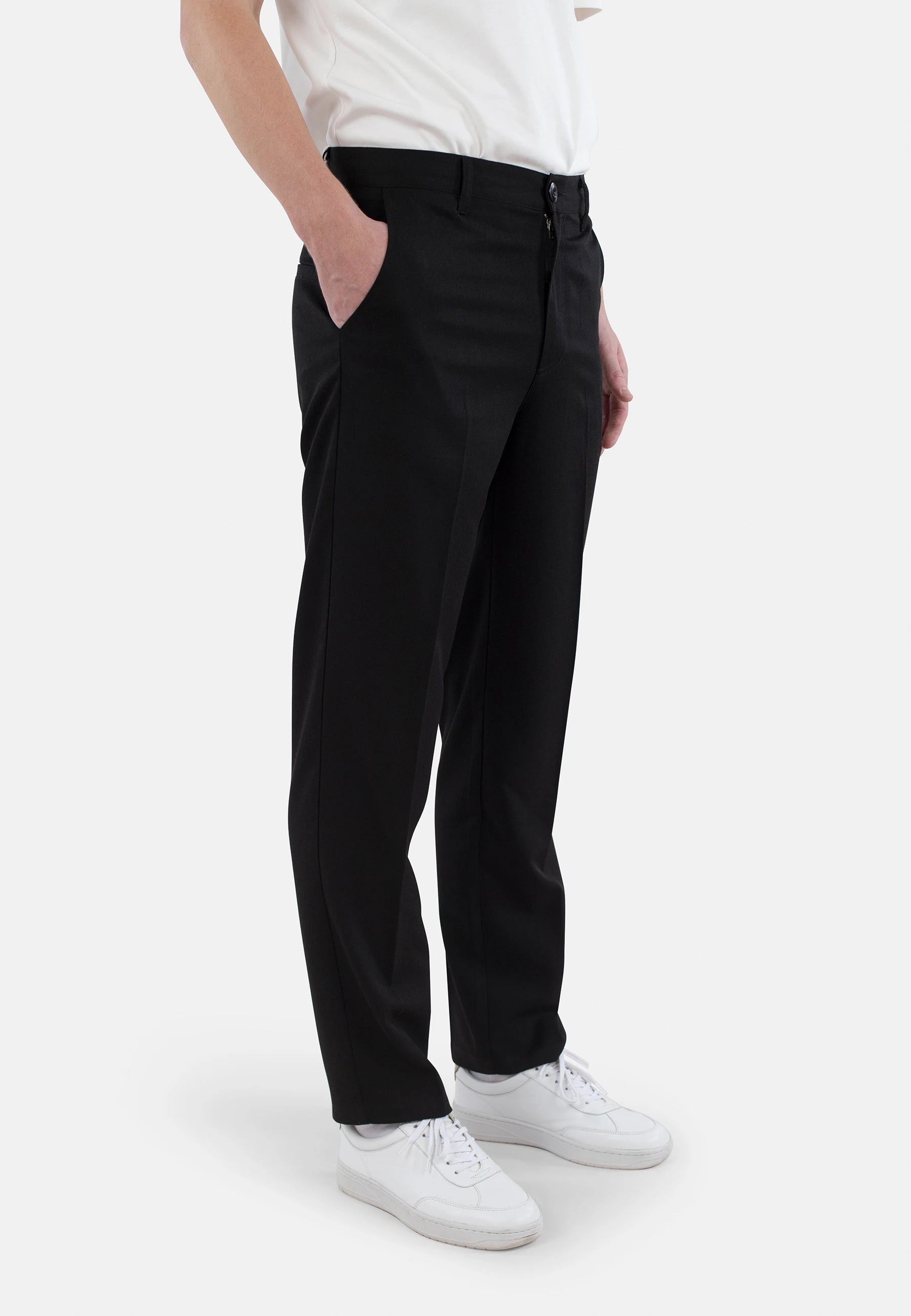 Landon Suit Trousers - Black
