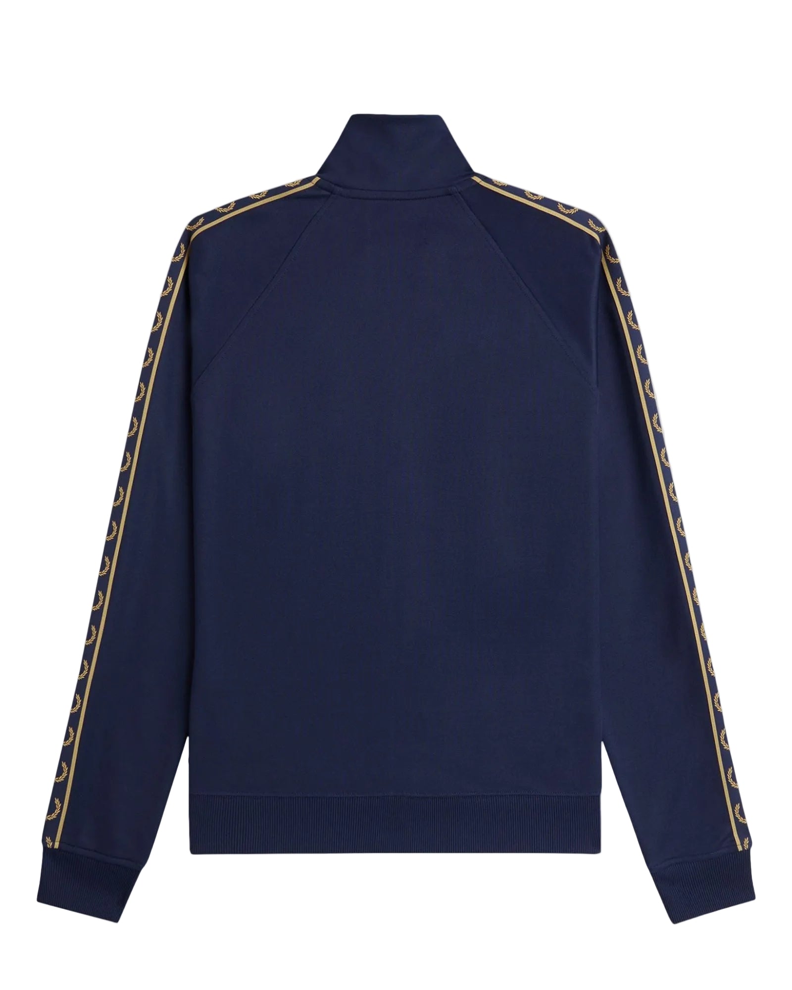 Contrast Tape Track Jacket - Tennis Blue/Champagne