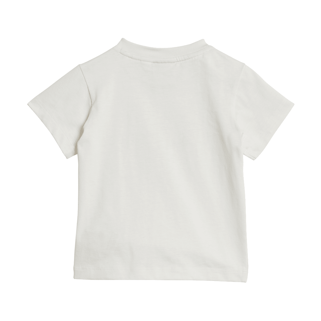 Kids Short Tee Set - Cloud White