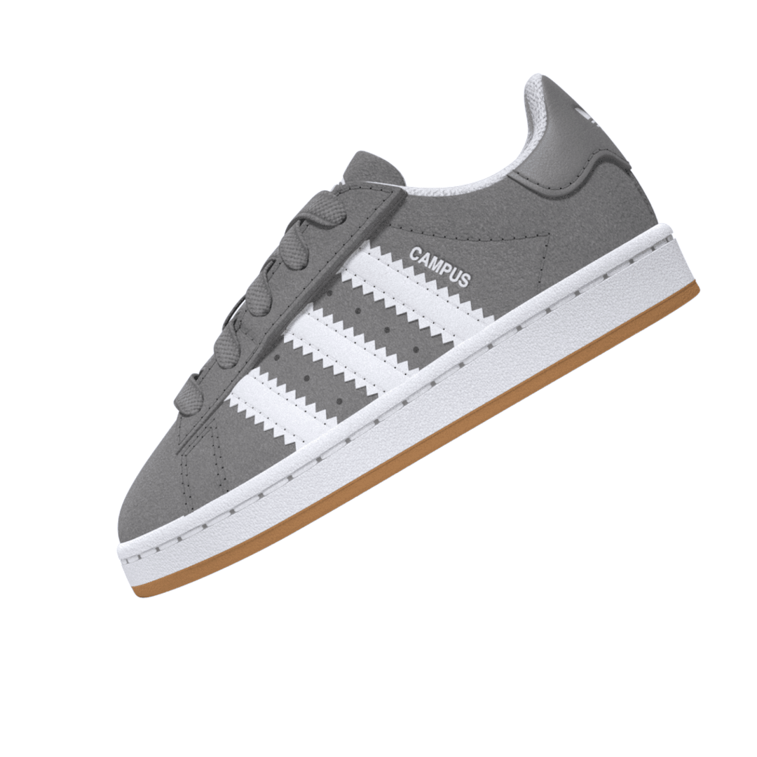 Kids Campus 00S - Grey Three/White/Gum