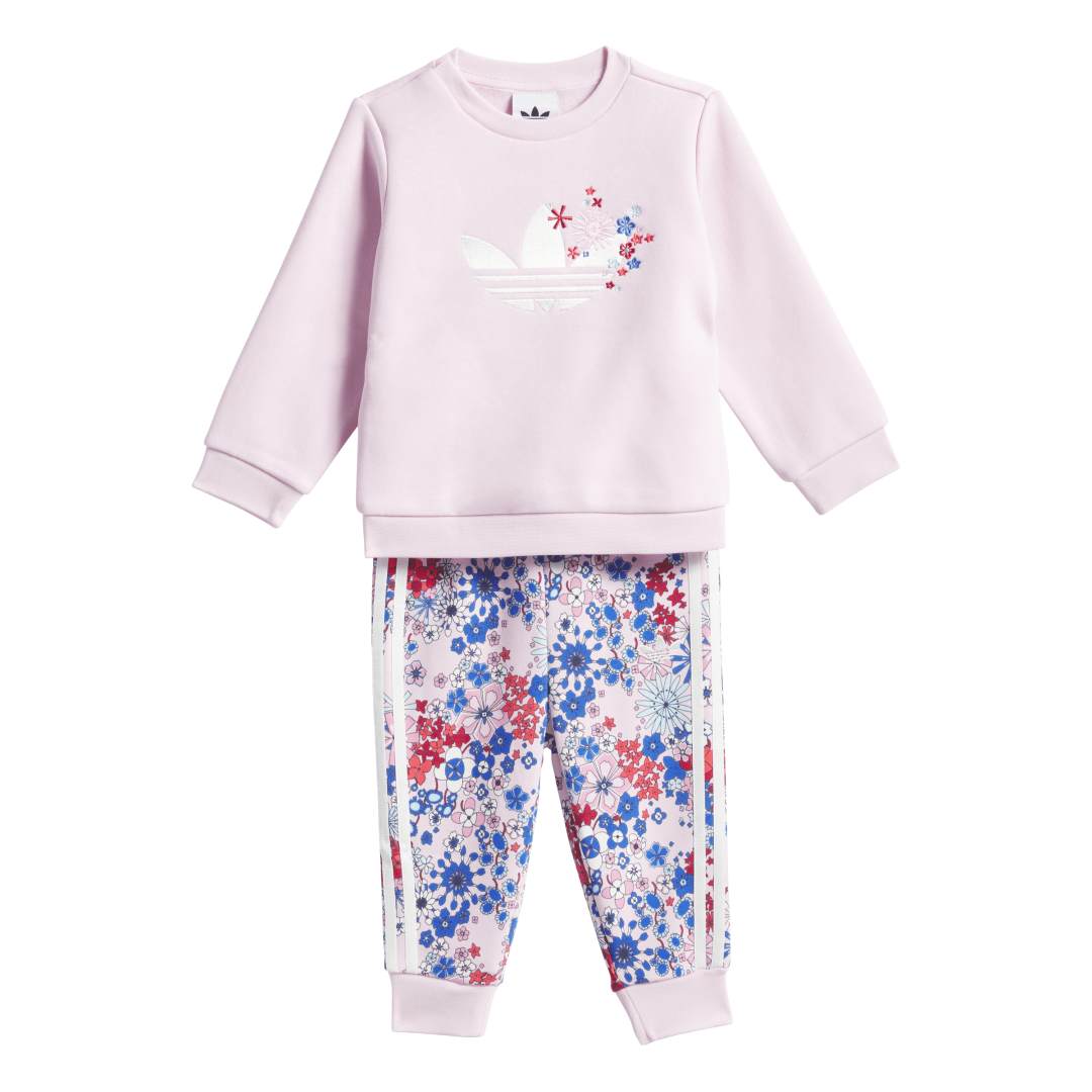 Kids Crew Set - Clear Pink