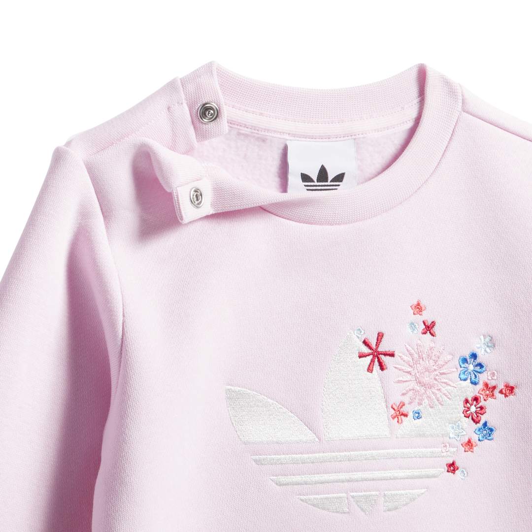 Kids Crew Set - Clear Pink