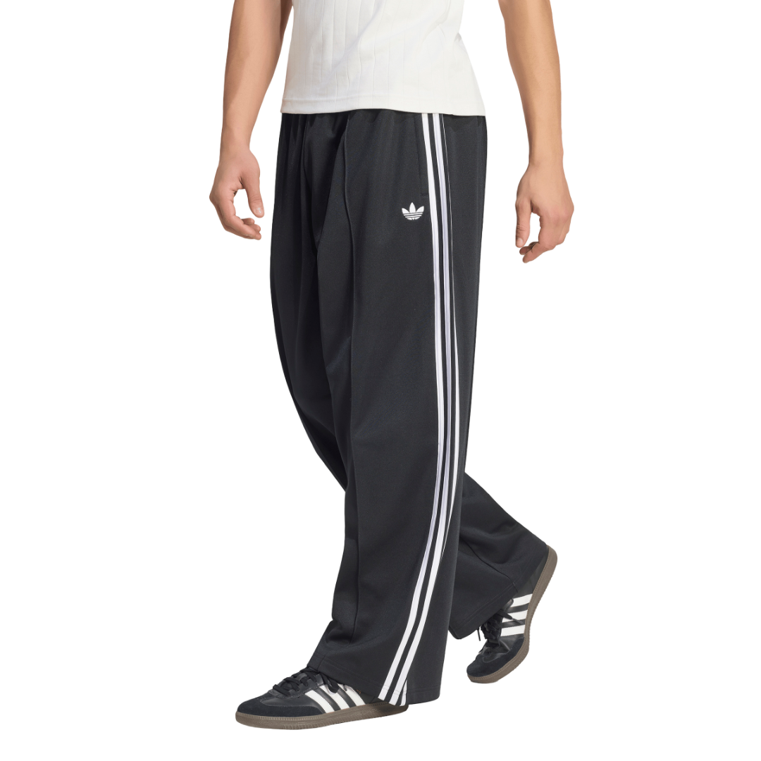 Oversized Track Pants - Black