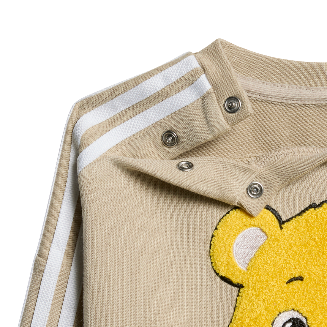 Loose Crew Set - Khaki Three