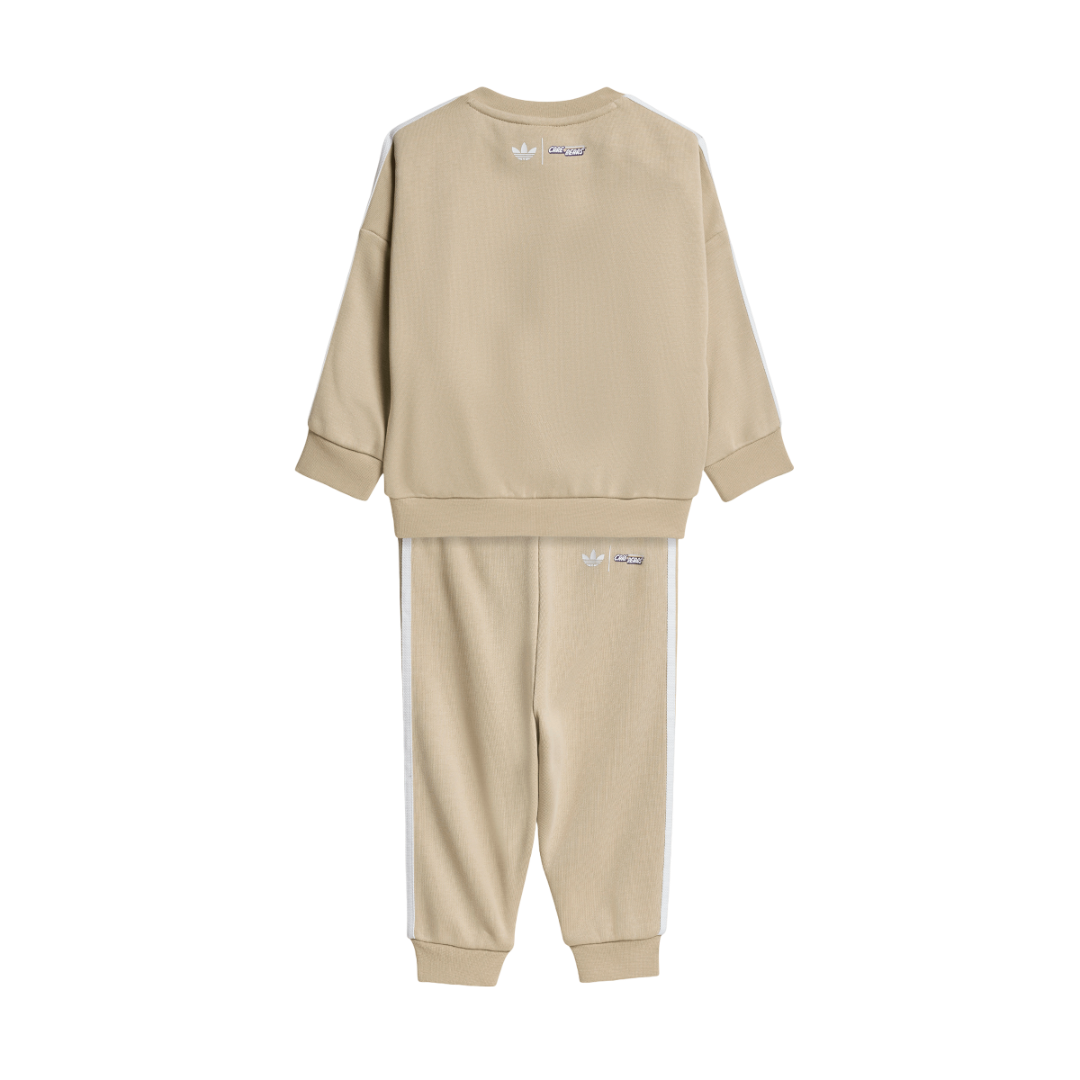 Loose Crew Set - Khaki Three