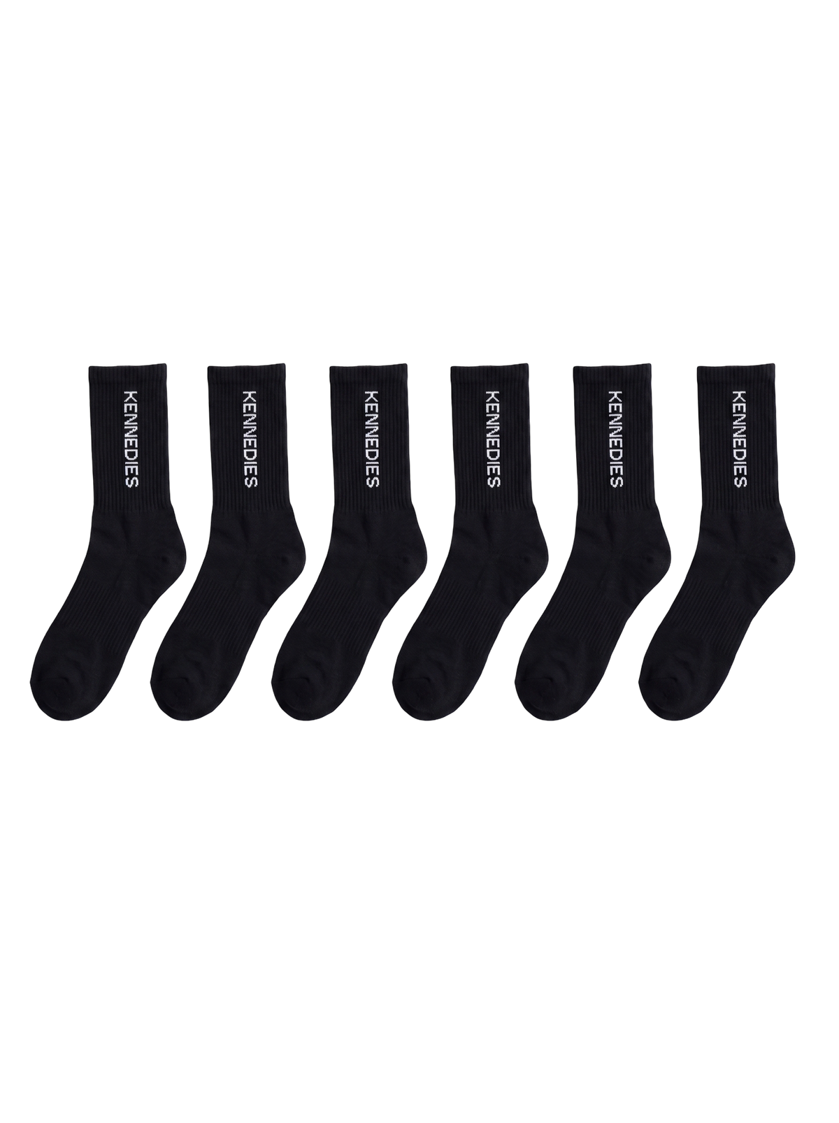 Triple socks - Black/white logo
