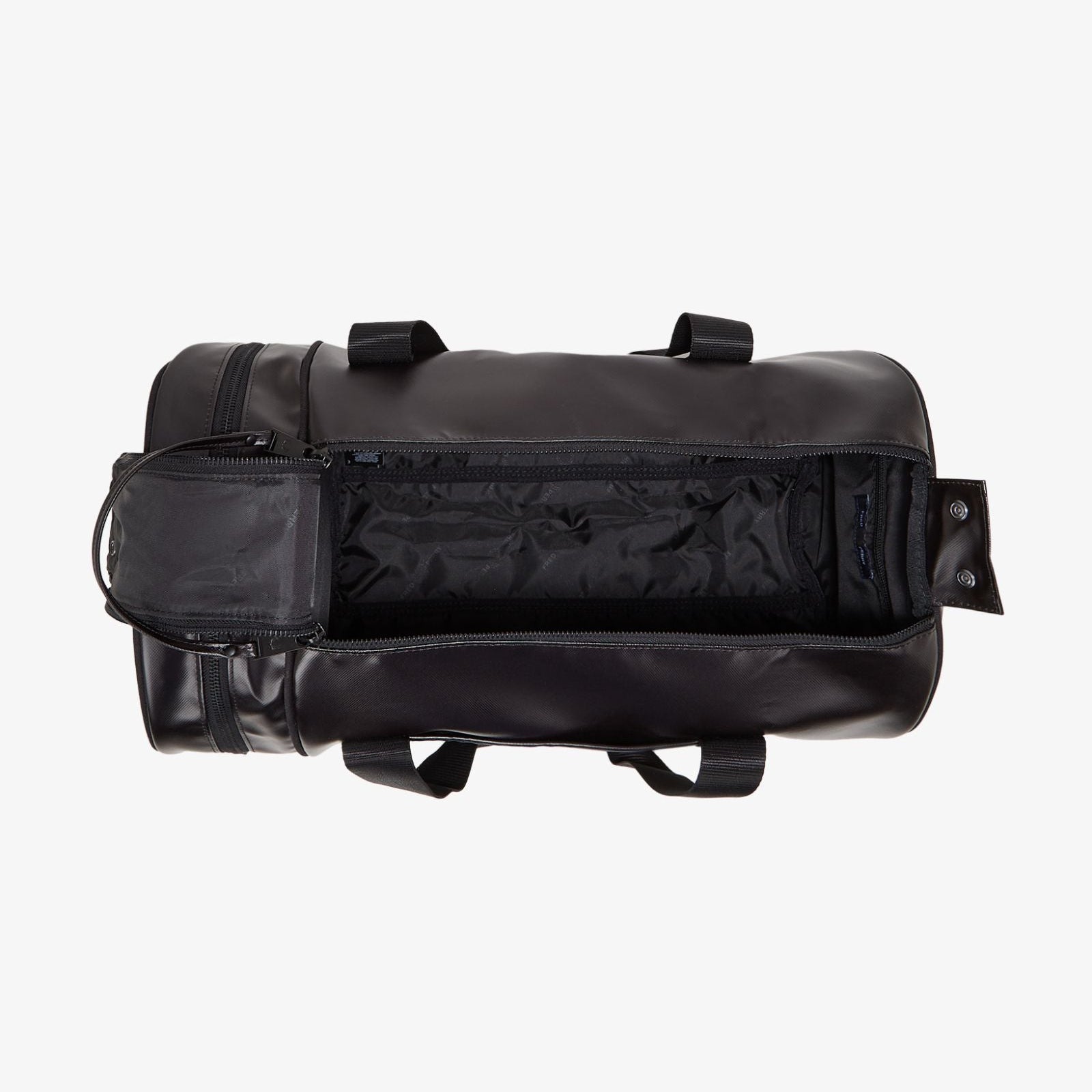 Tonal Classic Barrel Bag - Black-Gold