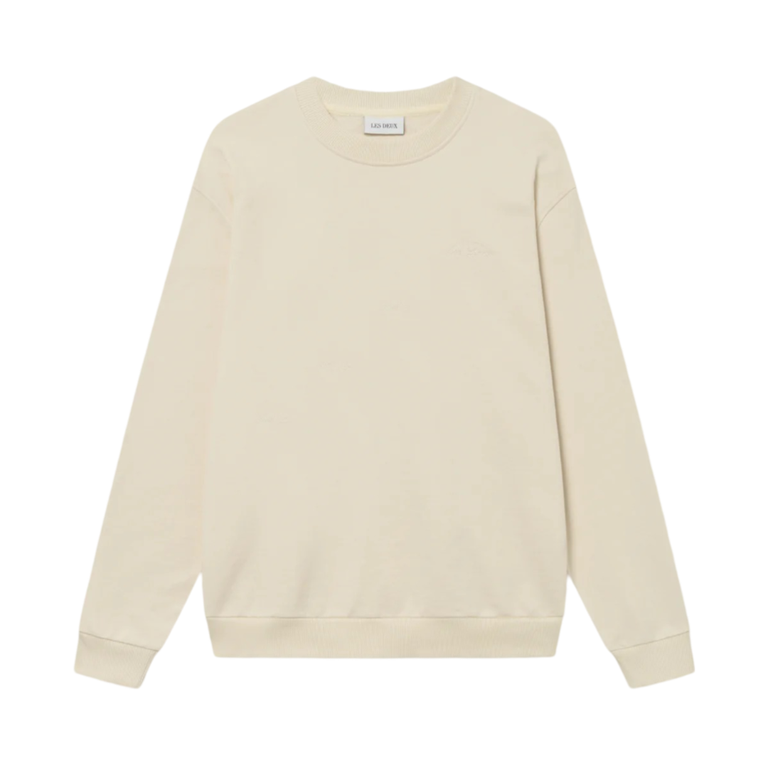 Crew Sweatshirt - Ivory/Light Ivory