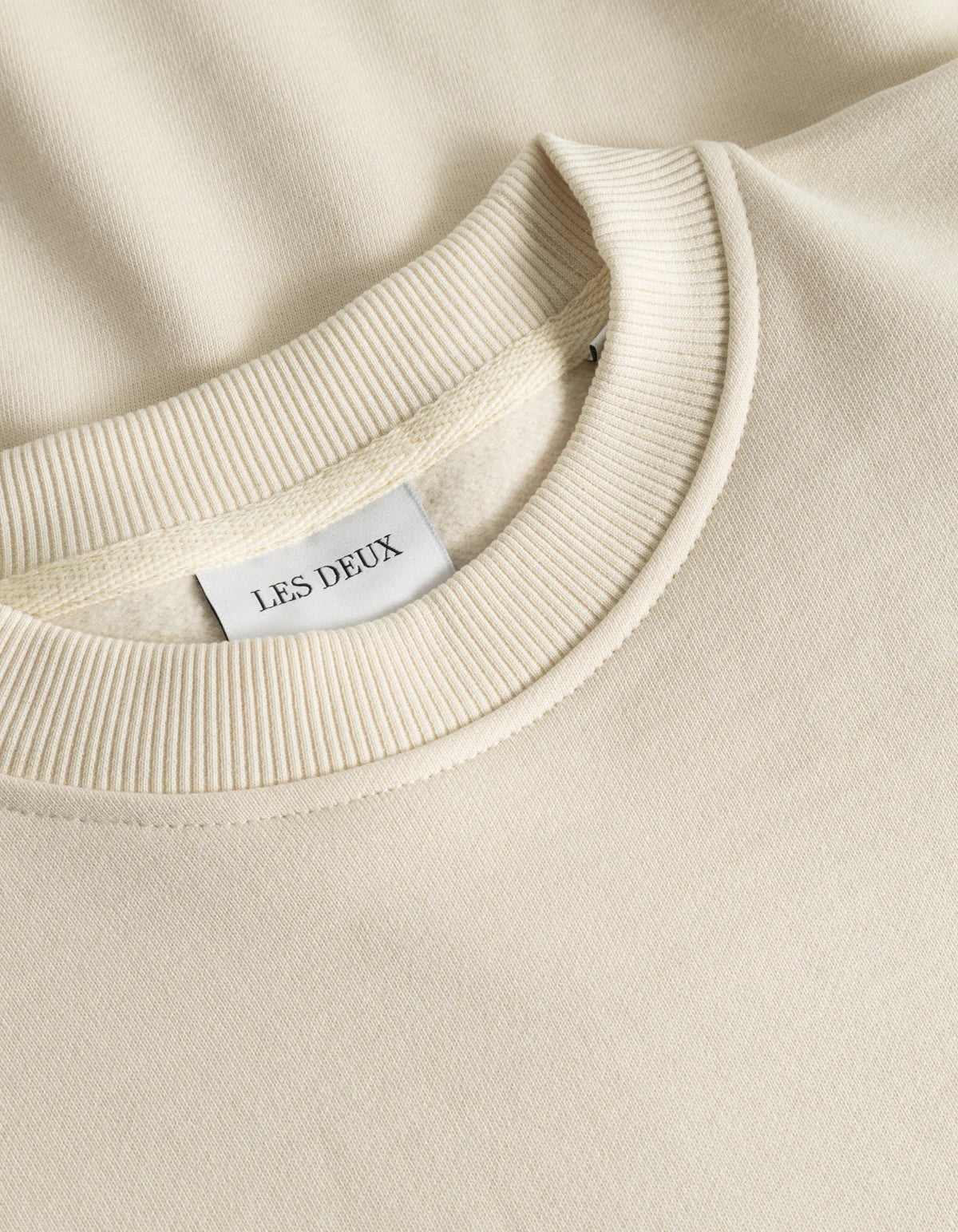 Crew Sweatshirt - Ivory/Light Ivory